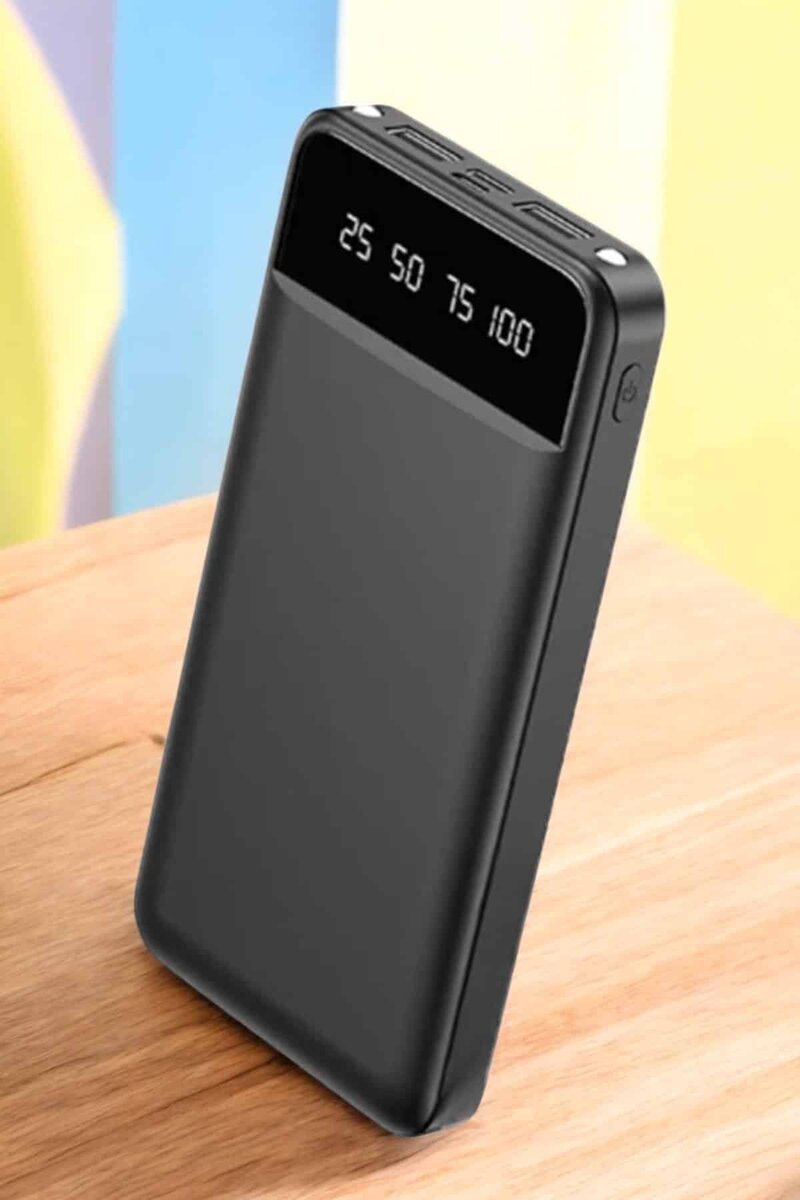 Powerbank 20.000 Mah LCD Ekran USB Lightning Type-C Uyumlu İOS ve Android 3 Powerbank 20.000 Mah LCD Ekran USB Lightning Type-C Uyumlu İOS ve Android - Görsel 3