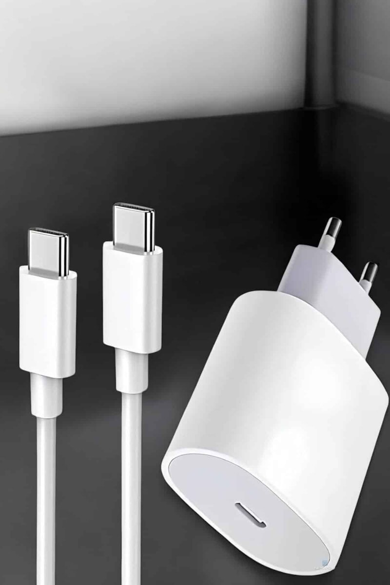Şarj Aleti İOS 15/15 Pro Max Uyumlu Şarj Adaptörü ve Kablosu 4 Şarj Aleti İOS 15/15 Pro Max Uyumlu Şarj Adaptörü ve Kablosu - Görsel 4