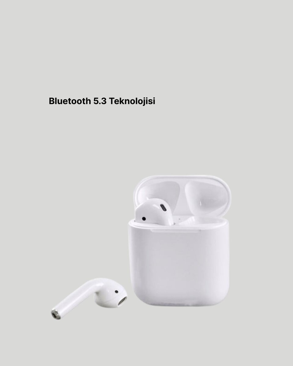 2. Nesil Bluetooth 5.0 Kablosuz Kulaklık Su Geçirmez HD Ses 3 2. Nesil Bluetooth 5.0 Kablosuz Kulaklık Su Geçirmez HD Ses - Görsel 3