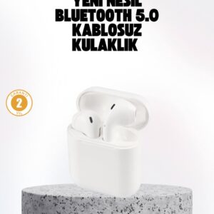 Hızlı Şarj Destekli 2. Nesil Bluetooth 5.0 Ergonomik Kulaklık