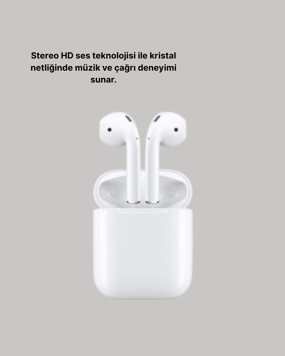 Dokunmatik Kontrollü 2. Nesil Bluetooth 5.0 Uzun Pil Ömürlü Kulaklık 2 Dokunmatik Kontrollü 2. Nesil Bluetooth 5.0 Uzun Pil Ömürlü Kulaklık - Görsel 2