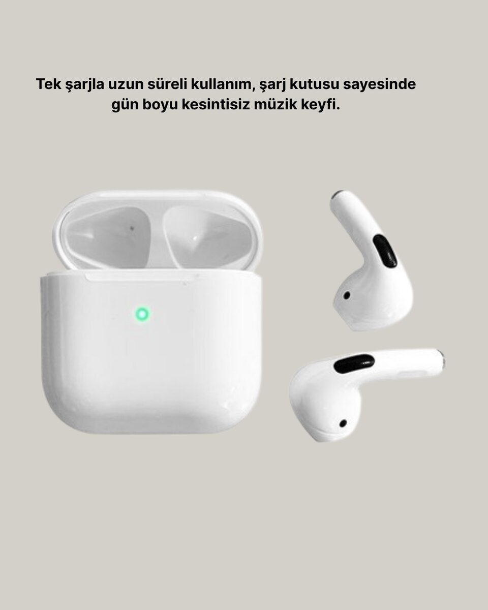 Dokunmatik Kontrollü 2. Nesil Bluetooth 5.0 Uzun Pil Ömürlü Kulaklık 4 Dokunmatik Kontrollü 2. Nesil Bluetooth 5.0 Uzun Pil Ömürlü Kulaklık - Görsel 4