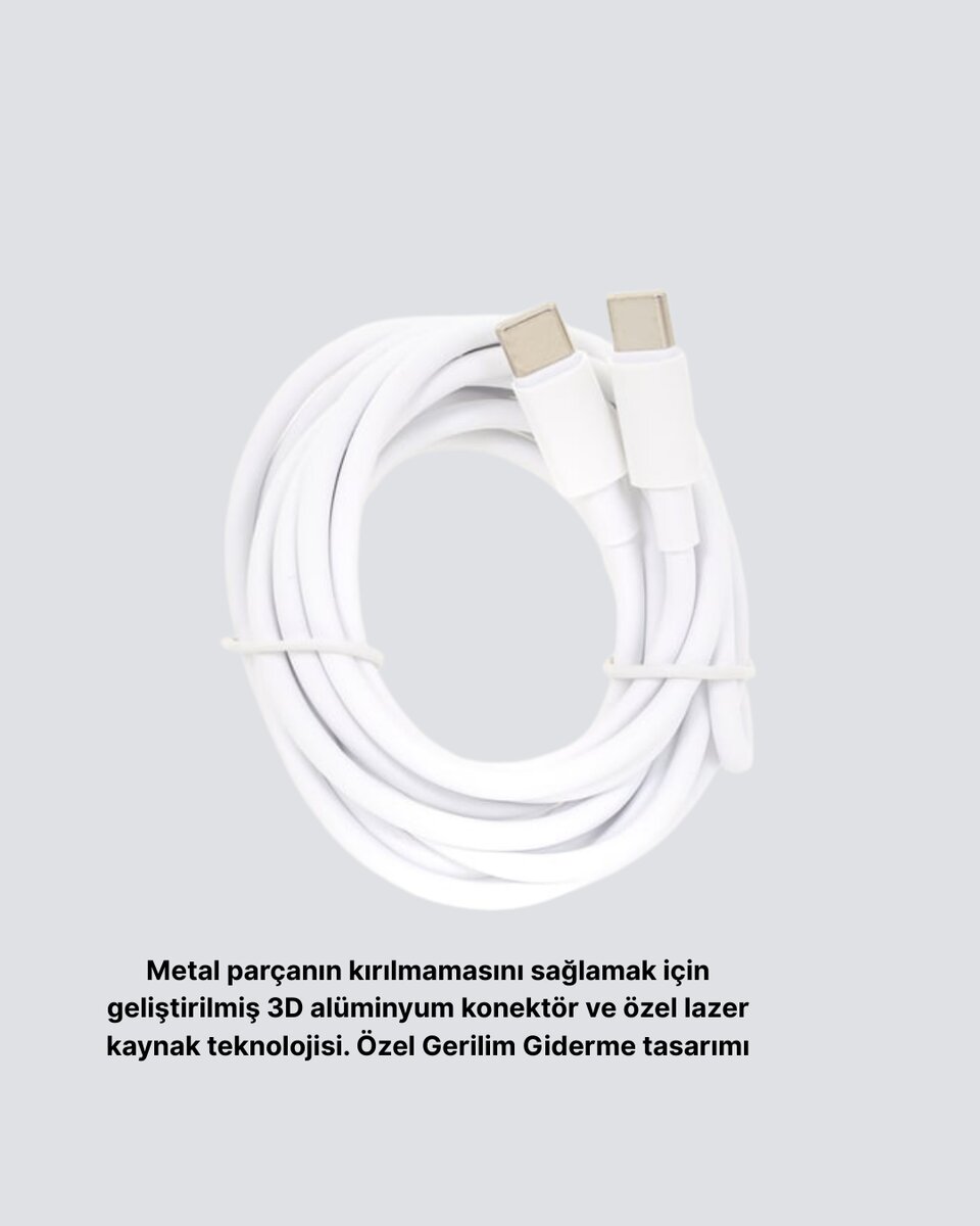 30W Hızlı Şarj Destekli 5.0A Type-C Kablo Veri Aktarım Özellikli 2 30W Hızlı Şarj Destekli 5.0A Type-C Kablo Veri Aktarım Özellikli - Görsel 2
