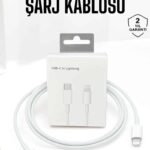 Iphone Uyumlu İOS Uyumlu Lightning Hızlı Şarj Tye C Lightning Şarj Kablosu