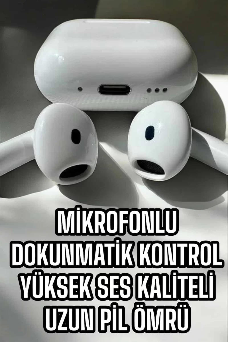 Kablosuz Bluetooth Kulaklık TWS ANC Özelliği Yüksek Ses Kaliteli 3 Kablosuz Bluetooth Kulaklık TWS ANC Özelliği Yüksek Ses Kaliteli - Görsel 3