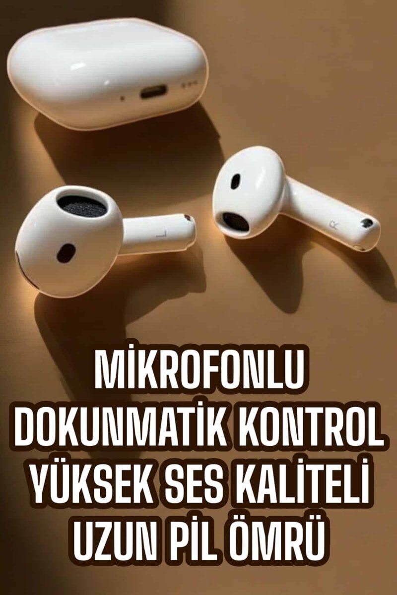 4.Nesil Kaliteli TWS Android ve İOS Uyumlu Mikrofonlu Kulaklık 2 4.Nesil Kaliteli TWS Android ve İOS Uyumlu Mikrofonlu Kulaklık - Görsel 2