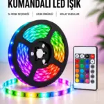 5M RGB Işıklı Her Ortama Uygun Led Işık