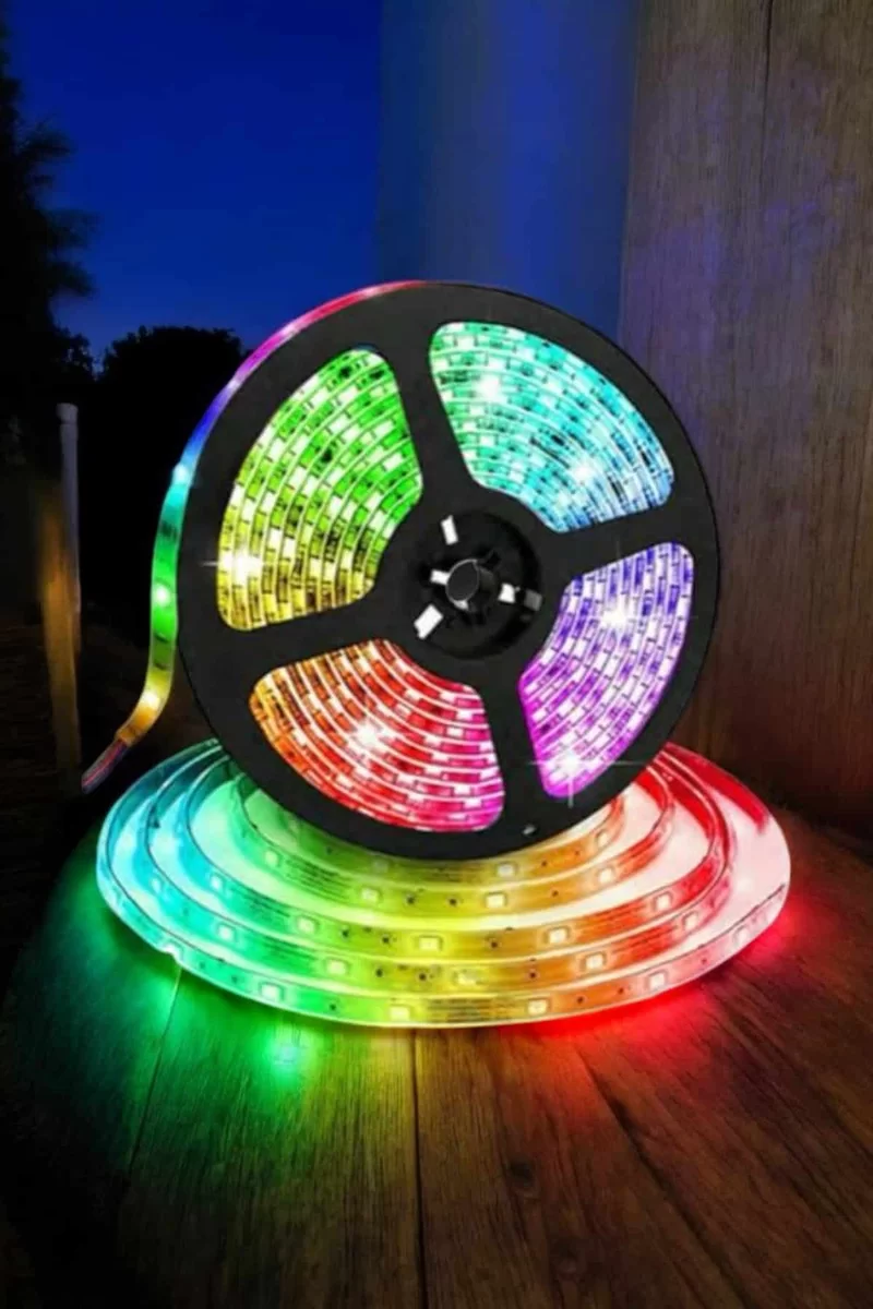 5M RGB Işıklı Her Ortama Uygun Led Işık 3 5M RGB Işıklı Her Ortama Uygun Led Işık - Görsel 3