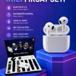 3.Nesil TWS Bluetooth Kulaklık Bluetooth Bağlantılı Akıllı Saat Amoled Ekran Plastik Hasır Kordon