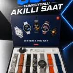 Akıllı Saat 7 Kordonlu Yeni Nesil Arama Cevaplayan Çok Fonksiyonlu