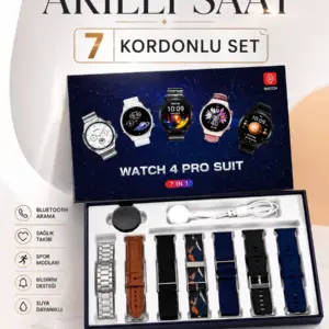 Yeni Model Akıllı Saat Bluetooth Bağlantılı NFC ve GPS Uyumlu