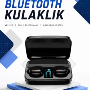 Dijital Göstergeli Bluetooth Kulaklık Kablosuz TWS Stereo Bluetooth 5.0