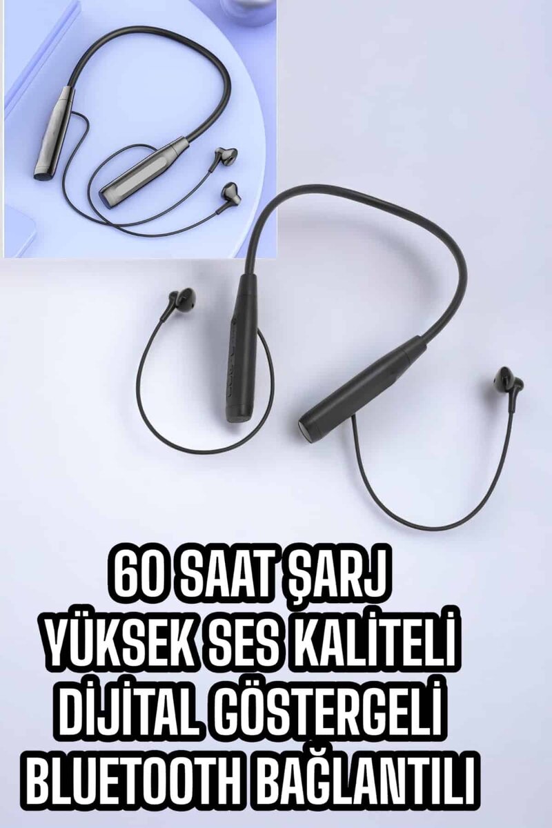 Yeni Nesil Bluetooth Kulaklık Kablolu Kulak İçi Dijital Göstergeli 3 Yeni Nesil Bluetooth Kulaklık Kablolu Kulak İçi Dijital Göstergeli - Görsel 3