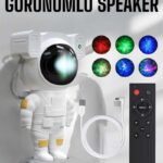 Astronot Görünümlü Projeksiyon Speaker Taşınabilir