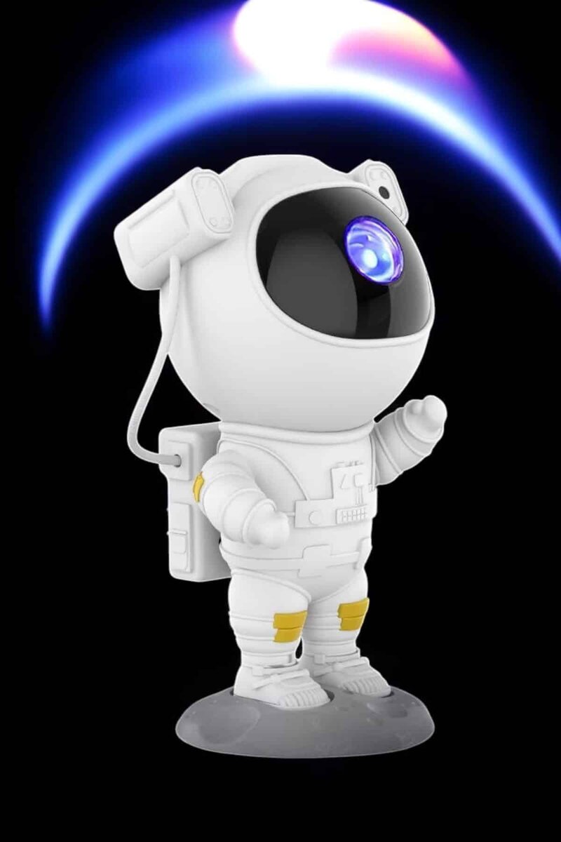 Astronot Görünümlü Projeksiyon Speaker Taşınabilir 2 Astronot Görünümlü Projeksiyon Speaker Taşınabilir - Görsel 2