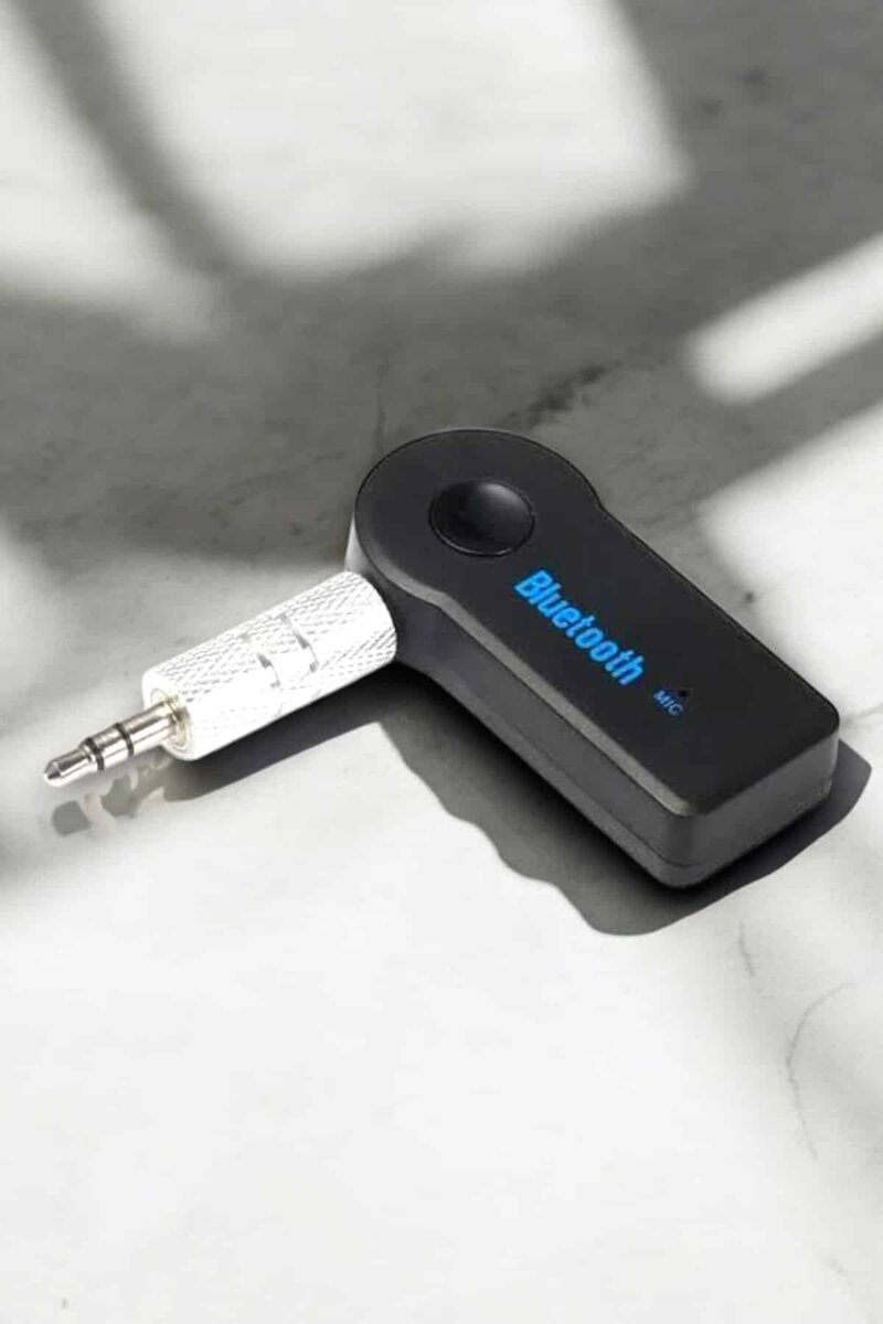 Kablosuz Bluetooth Aux Araç Kiti Siyah Hafıza Kartlı 3 Kablosuz Bluetooth Aux Araç Kiti Siyah Hafıza Kartlı - Görsel 3