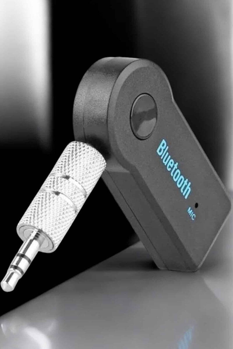 Kablosuz Bluetooth Aux Araç Kiti Siyah Hafıza Kartlı 4 Kablosuz Bluetooth Aux Araç Kiti Siyah Hafıza Kartlı - Görsel 4