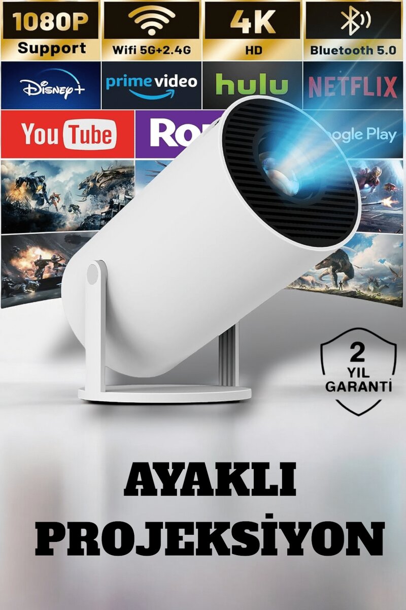 HDMI ve Full HD Teknolojili 160 ANSI Lümen Kablosuz Projeksiyon 1 HDMI ve Full HD Teknolojili 160 ANSI Lümen Kablosuz Projeksiyon