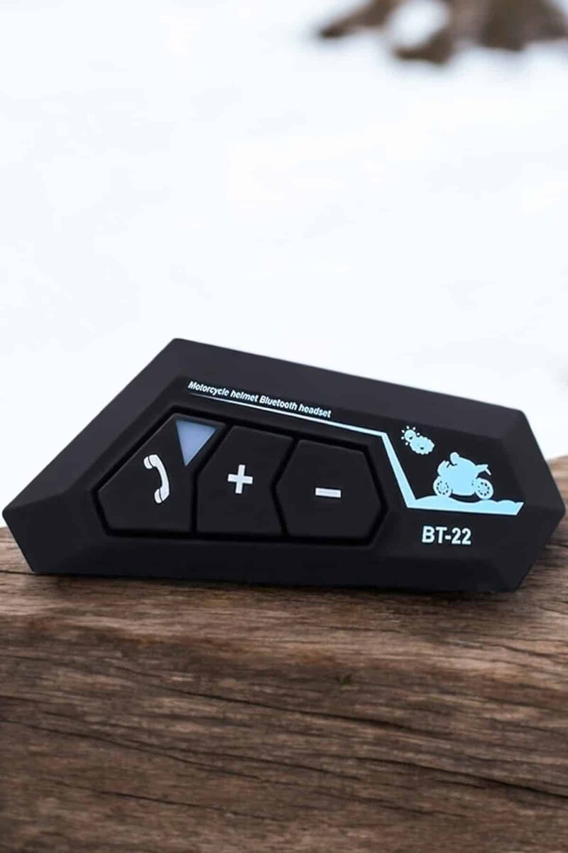 İnterkom Intercom Kask Kulaklık Bt22 Bluetooth Motosiklet Kulaklık 5.0 Bluetooth 2 İnterkom Intercom Kask Kulaklık Bt22 Bluetooth Motosiklet Kulaklık 5.0 Bluetooth - Görsel 2