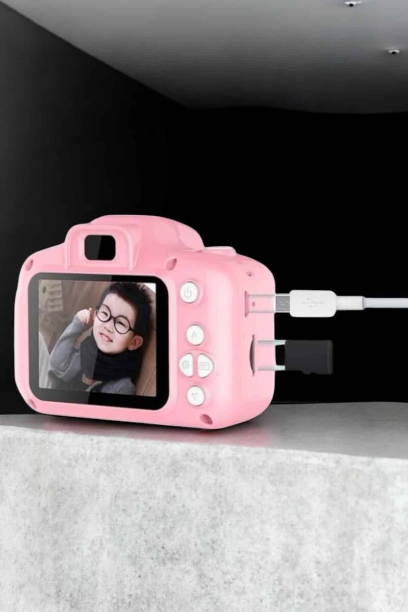 Çocuklara Özel Dijital Fotoğraf Makinesi Mini 1080P HD Kaliteli 3 Çocuklara Özel Dijital Fotoğraf Makinesi Mini 1080P HD Kaliteli - Görsel 3