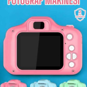 Çocuk Kamerası Dijital 1080P HD Kaliteli Mini Fotoğraf Makinesi Profesyonel