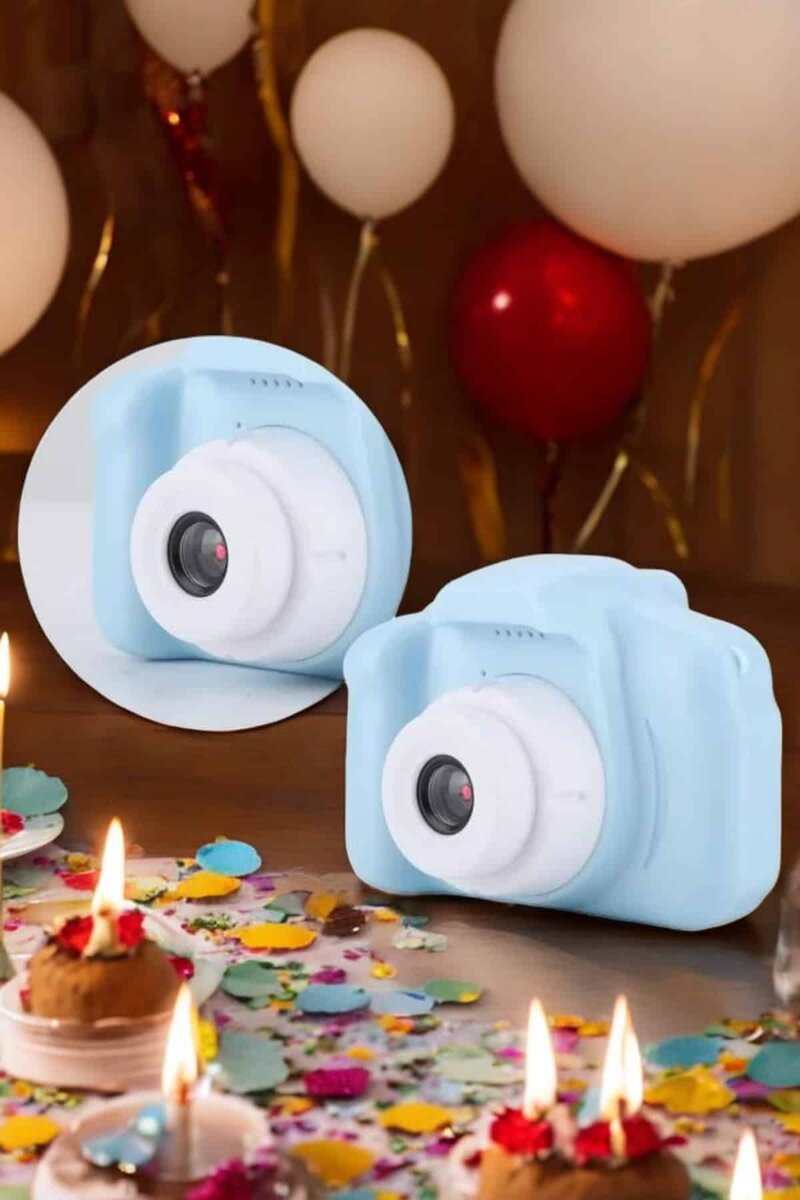 Çocuk Kamerası Dijital 1080P HD Kaliteli Mini Fotoğraf Makinesi Profesyonel 2 Çocuk Kamerası Dijital 1080P HD Kaliteli Mini Fotoğraf Makinesi Profesyonel - Görsel 2