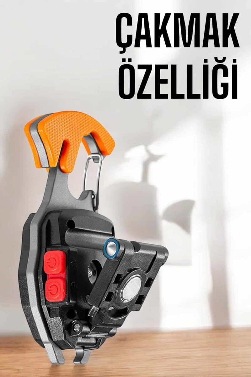 El Feneri Acil Işık Seti Tornavida Düdük Kapak Açma Kamp Lambası 3 El Feneri Acil Işık Seti Tornavida Düdük Kapak Açma Kamp Lambası - Görsel 3