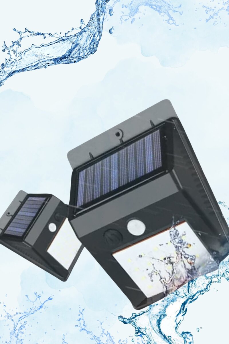 Güneş Enerjili Sensörlü Duvar Lambası Bahçe Lamba Suya Dayanıklı Bahçe Aydınlatma 4 Güneş Enerjili Sensörlü Duvar Lambası Bahçe Lamba Suya Dayanıklı Bahçe Aydınlatma - Görsel 4