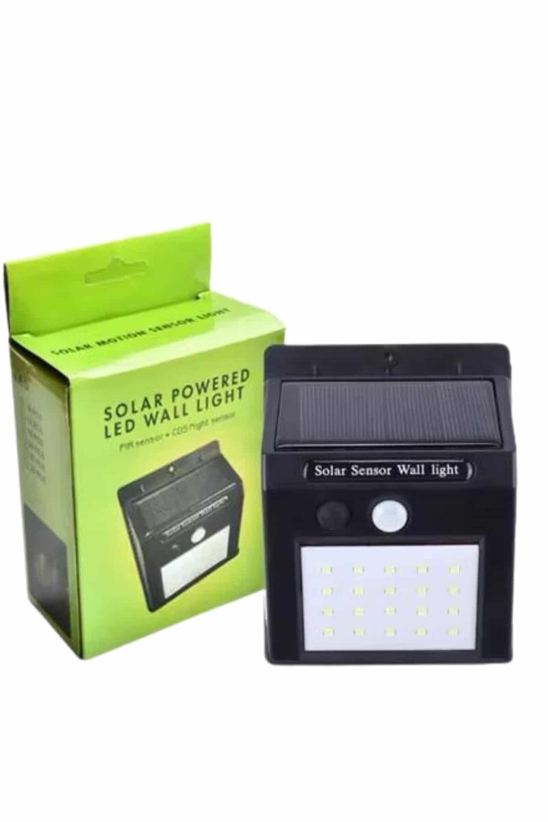Bahçe Aydınlatma Sensörlü Güneş Enerjili Duvar Lambası 40 Led Işık 2 Bahçe Aydınlatma Sensörlü Güneş Enerjili Duvar Lambası 40 Led Işık - Görsel 2