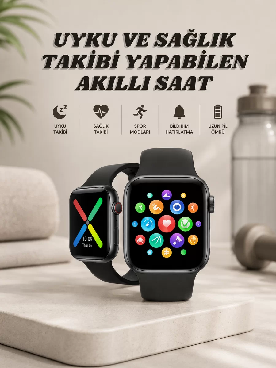 Akıllı Saat Wireless Şarj Yüksek Çözünürlüklü Müzik Dinleme Sesli Cevaplama 1 Akıllı Saat Wireless Şarj Yüksek Çözünürlüklü Müzik Dinleme Sesli Cevaplama