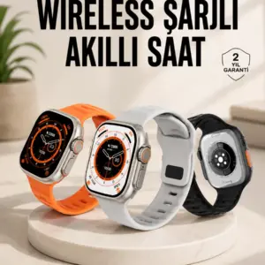 Akıllı Saat Nabız Ölçebilen Yeni Nesil GPS ve Adımsayar Özelliği