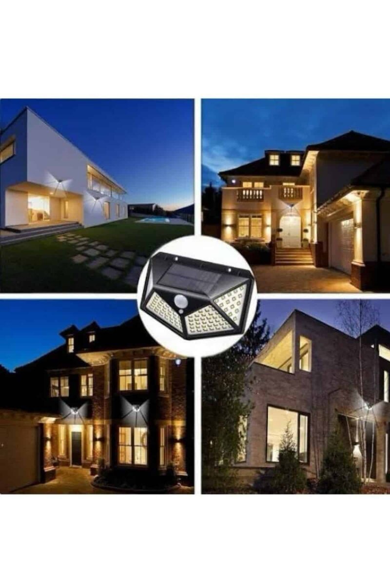 Güneş Enerjili Bahçe Lambası 100 Led Bahçe Lambası Bahçe Aydınlatma 4 Güneş Enerjili Bahçe Lambası 100 Led Bahçe Lambası Bahçe Aydınlatma - Görsel 4