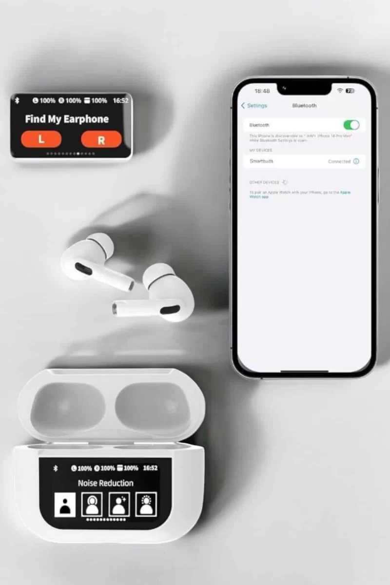 Bluetooth Kulaklık Kulakiçi Güçlü Ses Kaliteli Sesli Asistan 3 Bluetooth Kulaklık Kulakiçi Güçlü Ses Kaliteli Sesli Asistan - Görsel 3