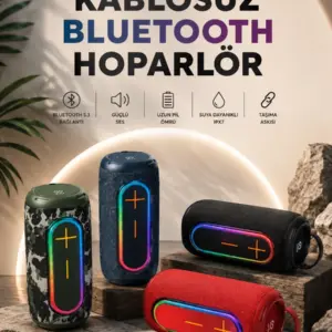 Kablosuz Bluetooth Hoparlör Taşınabilir