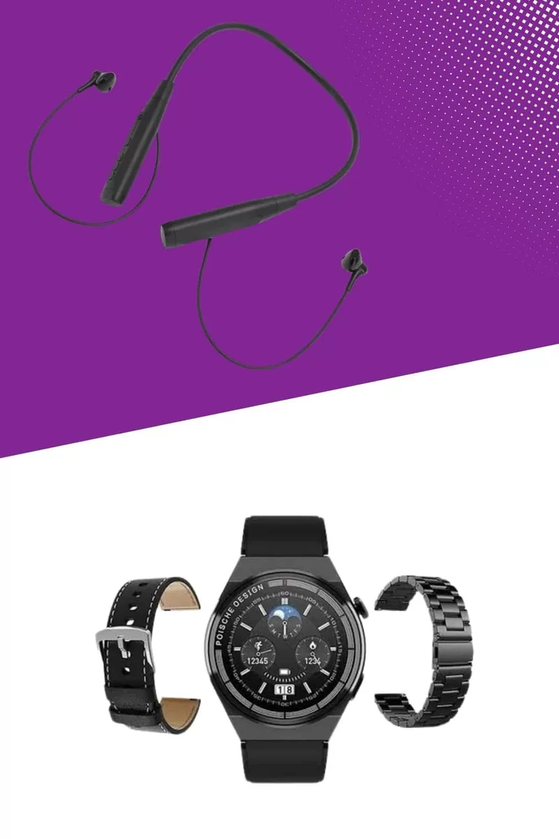 Alarm ve Titreşim Özellikli Akıllı Saat ve Mikrofonlu Kablolu Bluetooth Kulaklık 60 Saat 4 Alarm ve Titreşim Özellikli Akıllı Saat ve Mikrofonlu Kablolu Bluetooth Kulaklık 60 Saat - Görsel 4