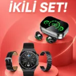 TWS Bluetooth Kulaklık ve Akıllı Saat Uyku Takibi Nabız Ölçer Uzun Pil Ömrü