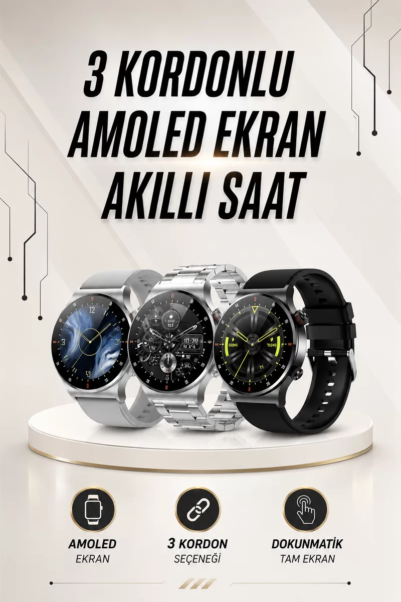 Akıllı Saat Arama Cevaplama Müzik Dinleme GPS Takibi 1 Akıllı Saat Arama Cevaplama Müzik Dinleme GPS Takibi