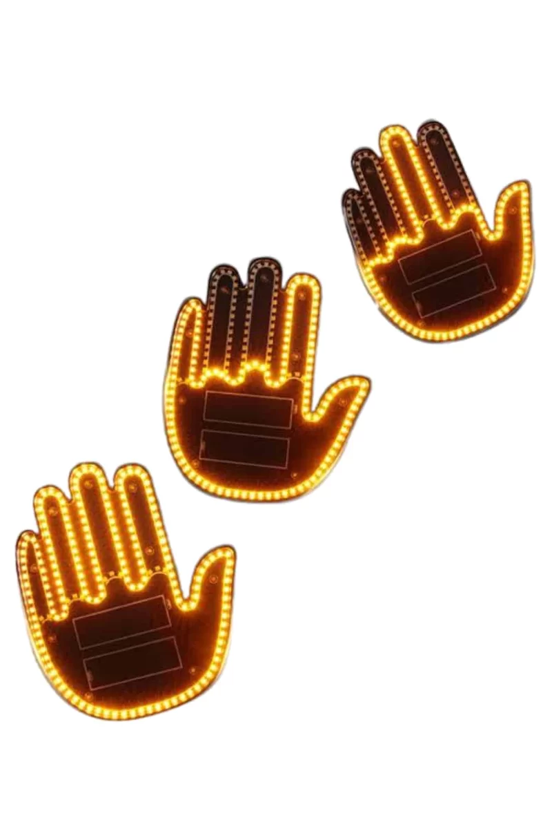 PARMAK LED AMBER RENKLİ IŞIK 4 PARMAK LED AMBER RENKLİ IŞIK - Görsel 4