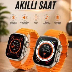 Yeni Nesil Ultra Akıllı Saat Adımsayar Uyku Takibi Nabız Sensörü