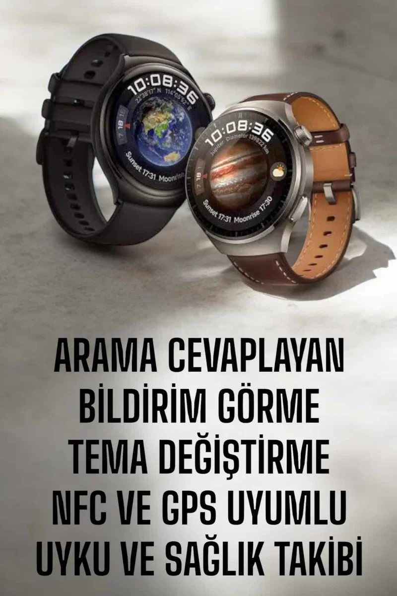 Akıllı Saat Sesli Görüşme NFC Uyumlu Bildirim Görme ve Uyku ve Sağlık Takibi 2 Akıllı Saat Sesli Görüşme NFC Uyumlu Bildirim Görme ve Uyku ve Sağlık Takibi - Görsel 2