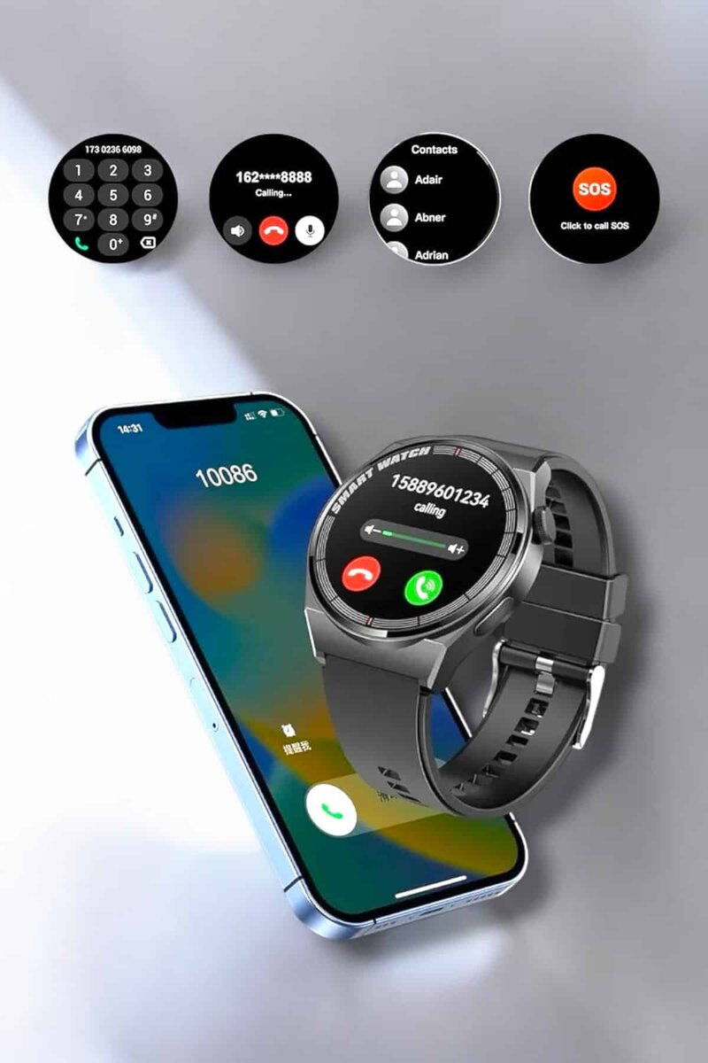 Akıllı Saat Sağlık ve Fitness Takibi Bluetooth Bağlantılı Dokunmatik Ekran 4 Akıllı Saat Sağlık ve Fitness Takibi Bluetooth Bağlantılı Dokunmatik Ekran - Görsel 4