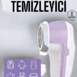 Tiftik Temizleyici Hazneli Şarjlı Manuel Kolay Kullanım
