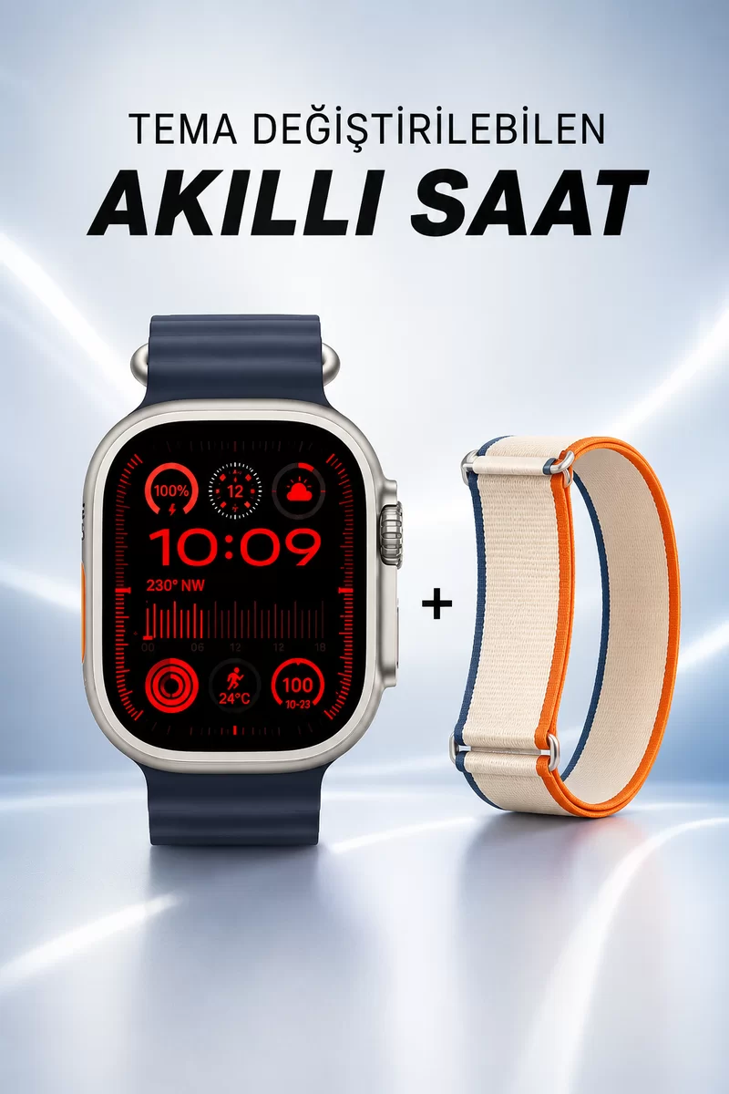 Akıllı Saat Yeni Nesil Sesli Asistan Uyku ve Sağlık Takibi Adımsayar 1 Akıllı Saat Yeni Nesil Sesli Asistan Uyku ve Sağlık Takibi Adımsayar