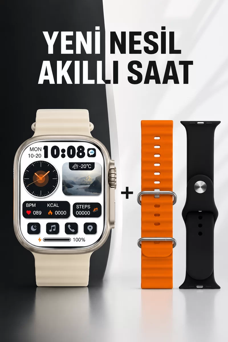 Yeni Nesil Arama Cevaplayan Uyku ve Sağlık Takibi GPS Özelliği 1 Yeni Nesil Arama Cevaplayan Uyku ve Sağlık Takibi GPS Özelliği