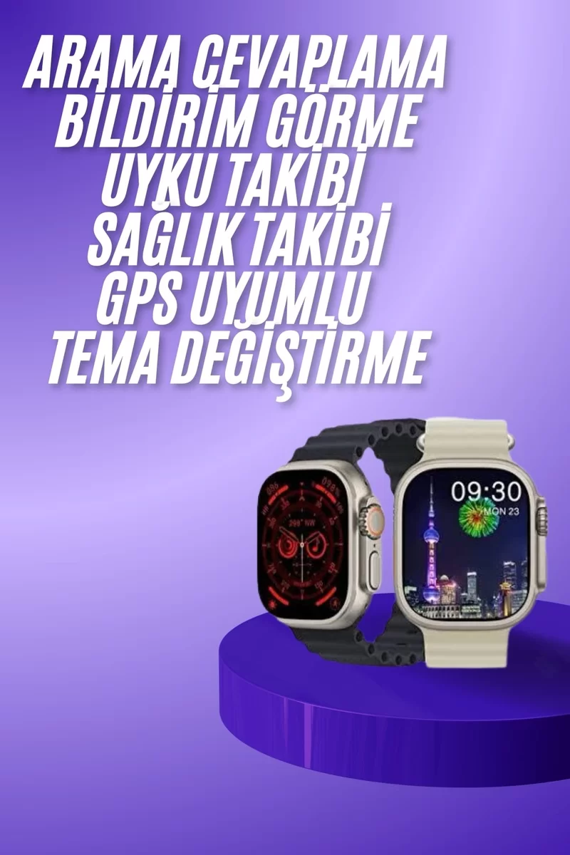 Akıllı Saat Bluetooth Bağlantılı Uyku ve Sağlık Takibi 2 Akıllı Saat Bluetooth Bağlantılı Uyku ve Sağlık Takibi - Görsel 2