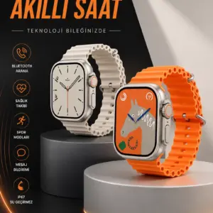 Akıllı Saat Bluetooth Bağlantılı Uyku ve Sağlık Takibi