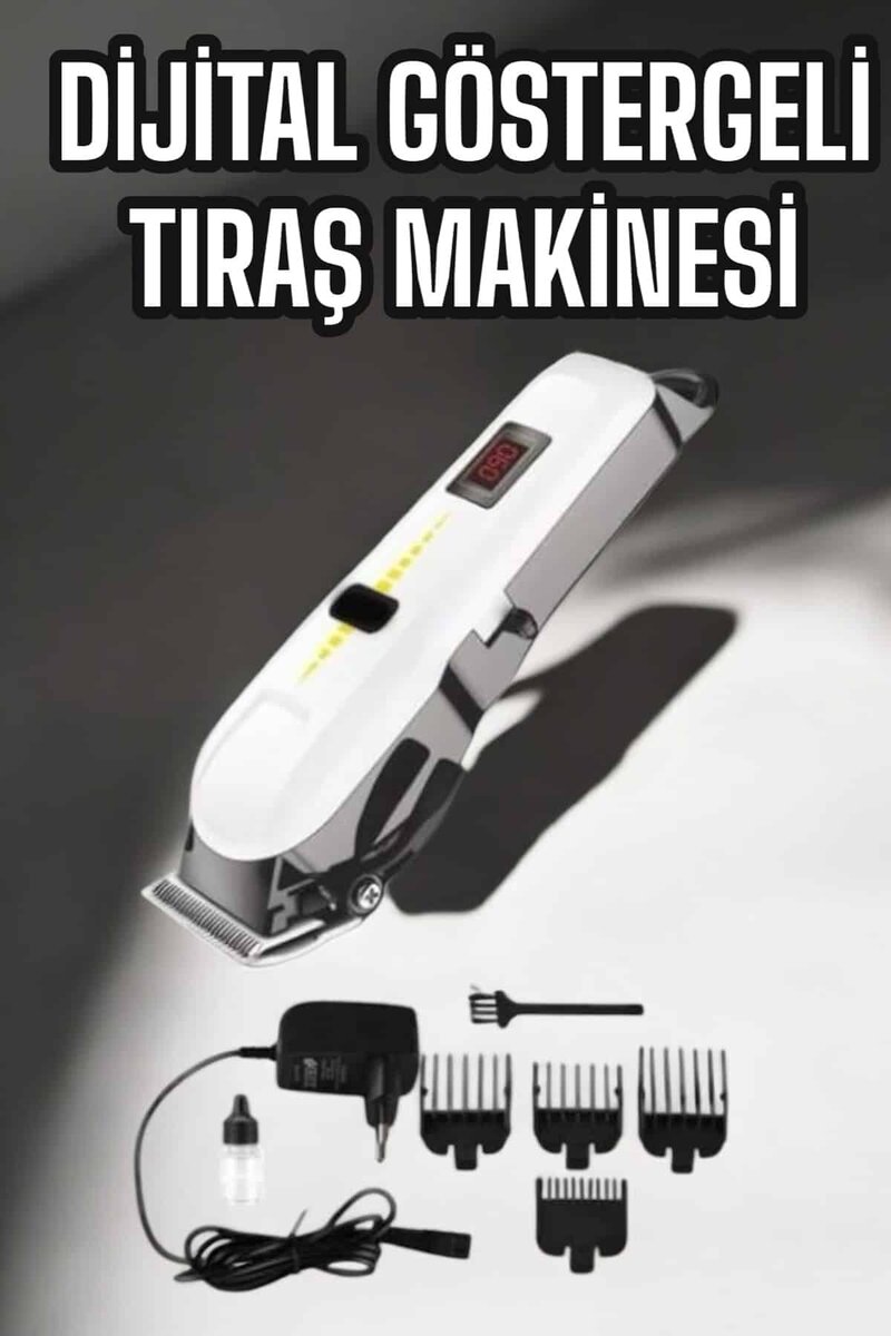 Tıraş Makinesi Uzun Ömürlü Batarya Keskin Bıçaklar ve Profesyonel 1 Tıraş Makinesi Uzun Ömürlü Batarya Keskin Bıçaklar ve Profesyonel