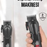 Sıfır Tıraş Makinesi Dijital Göstergeli Paslanmaz Çelik Bıçaklı Taşınabilir