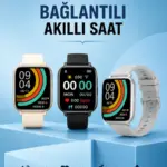 Titreşimli Sağlık Takipli Yeni Nesil Akıllı Saat  400mAh Batarya Kapasiteli