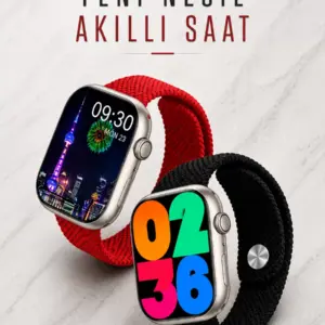 Akıllı Saat Tema Değiştirme Uyku ve Sağlık Takibi Bluetooth Bağlantılı